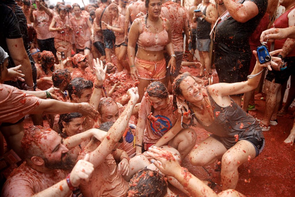La Tomatina: Die grösste Tomatenschlacht der Welt