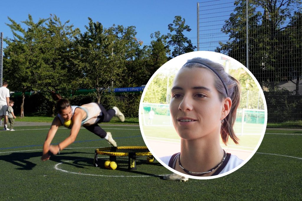 Die Basler Roundnet-Überfliegerin will in Übersee für Furore sorgen