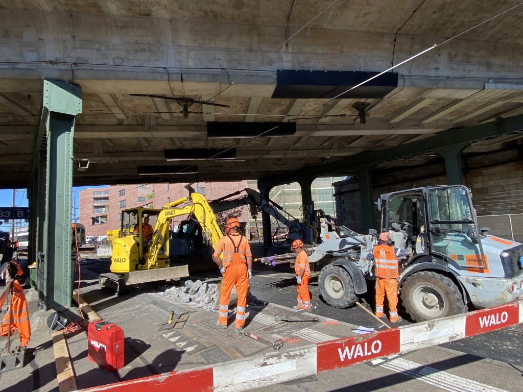 Bauarbeiten an der Margarethenbrücke starten