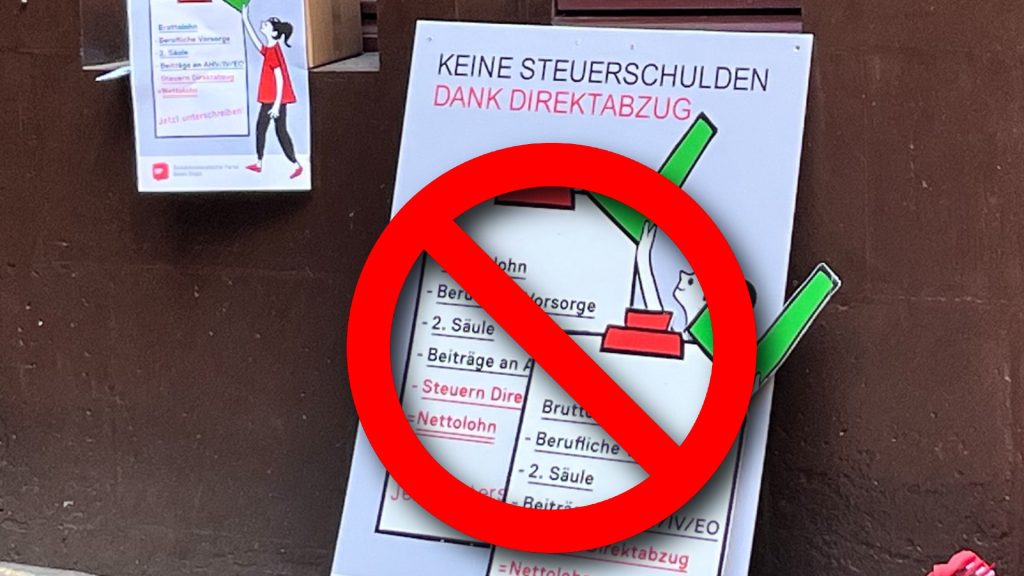 Basler Wirtschaftsverbände sagen «Nein» zu Direktabzugs-Initiative