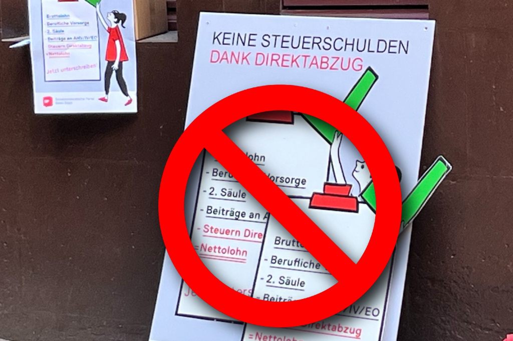 Basler Wirtschaftsverbände sagen «Nein» zu Direktabzugs-Initiative