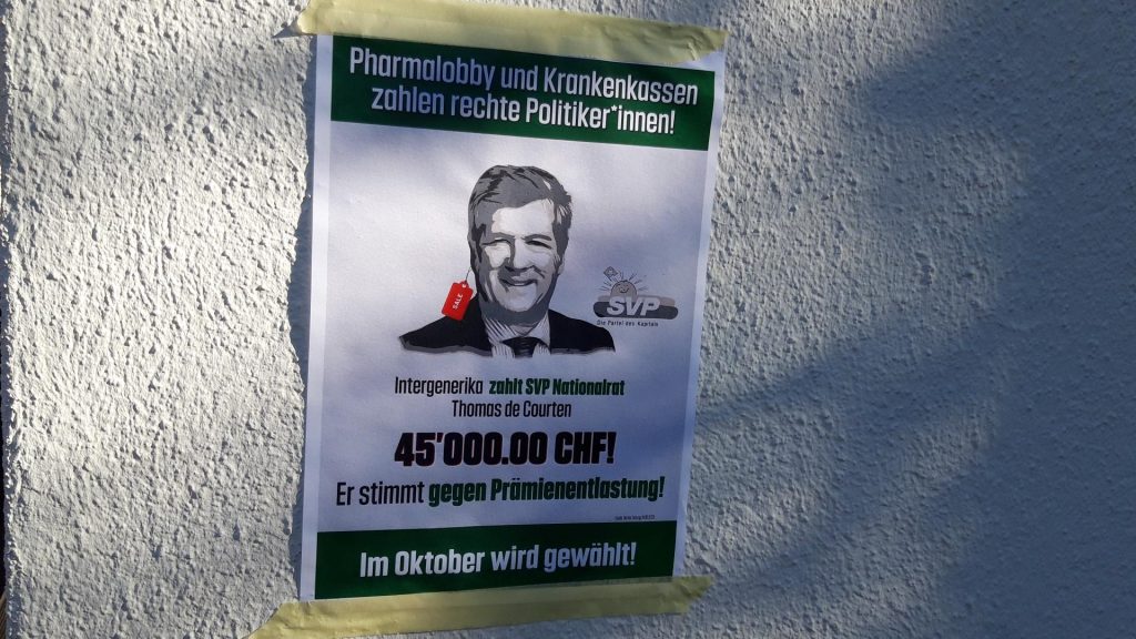 Juso-Plakate im Stedtli verärgern SVP-Politiker