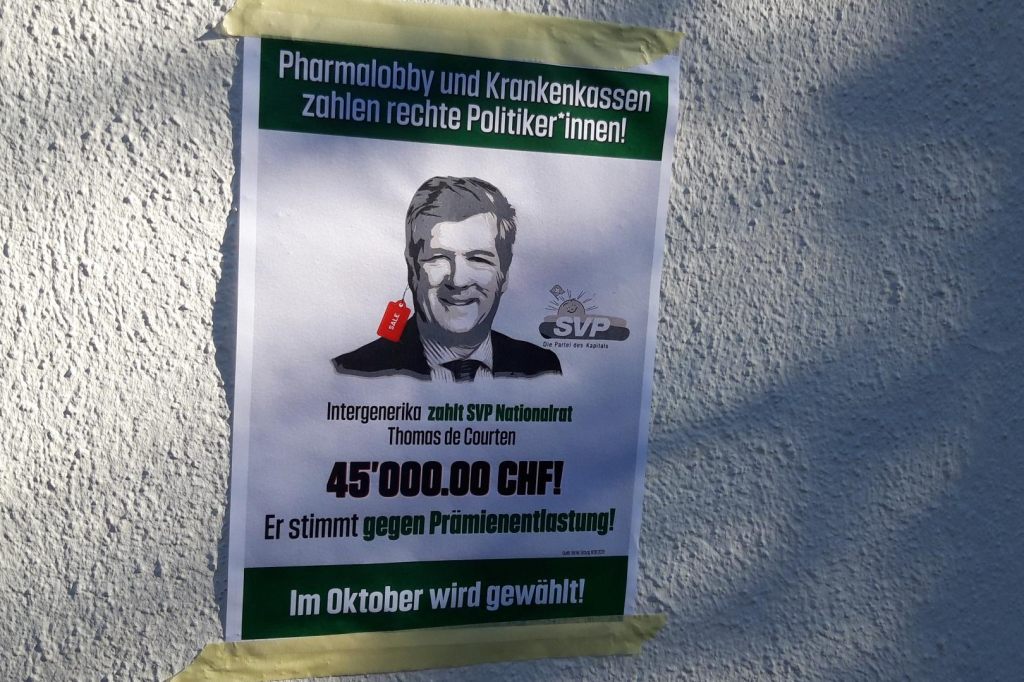 Juso-Plakate im Stedtli verärgern SVP-Politiker