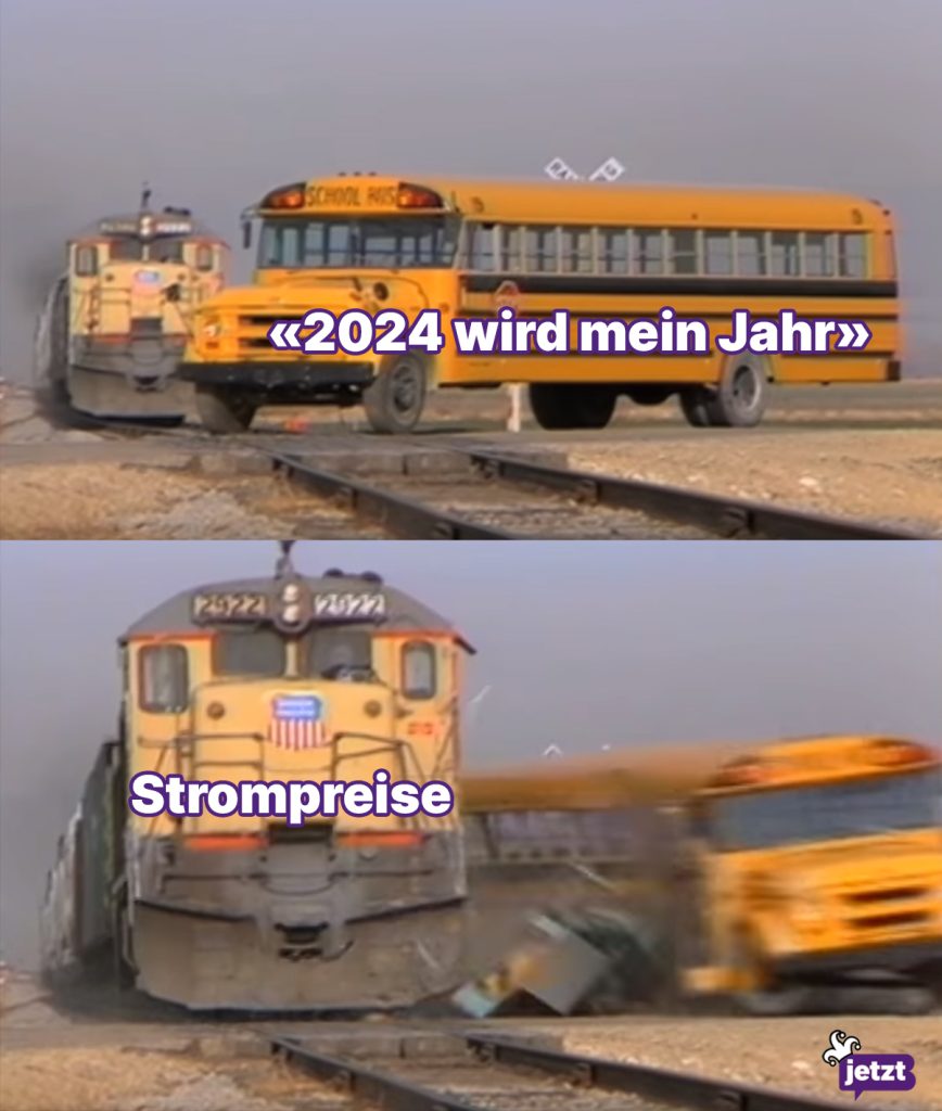 Explodierende Strompreise! Das schreit nach Memes