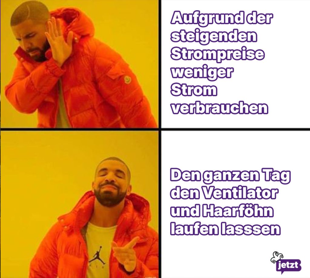 Explodierende Strompreise! Das schreit nach Memes