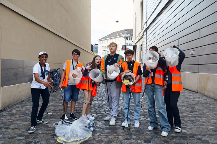 Die Trash Heroes am Jugendkulturfestival