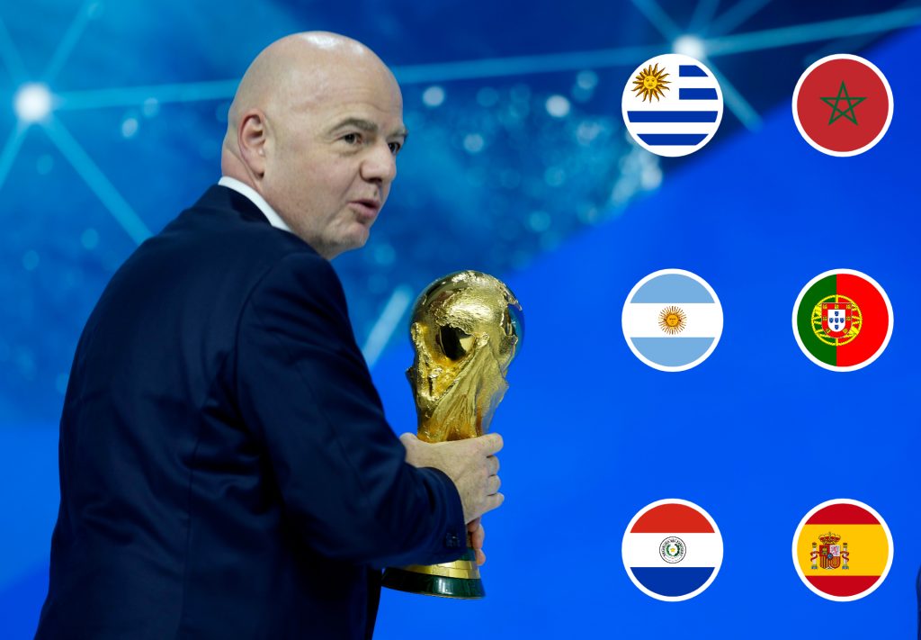Fifa lässt WM 2030 auf drei Kontinenten spielen