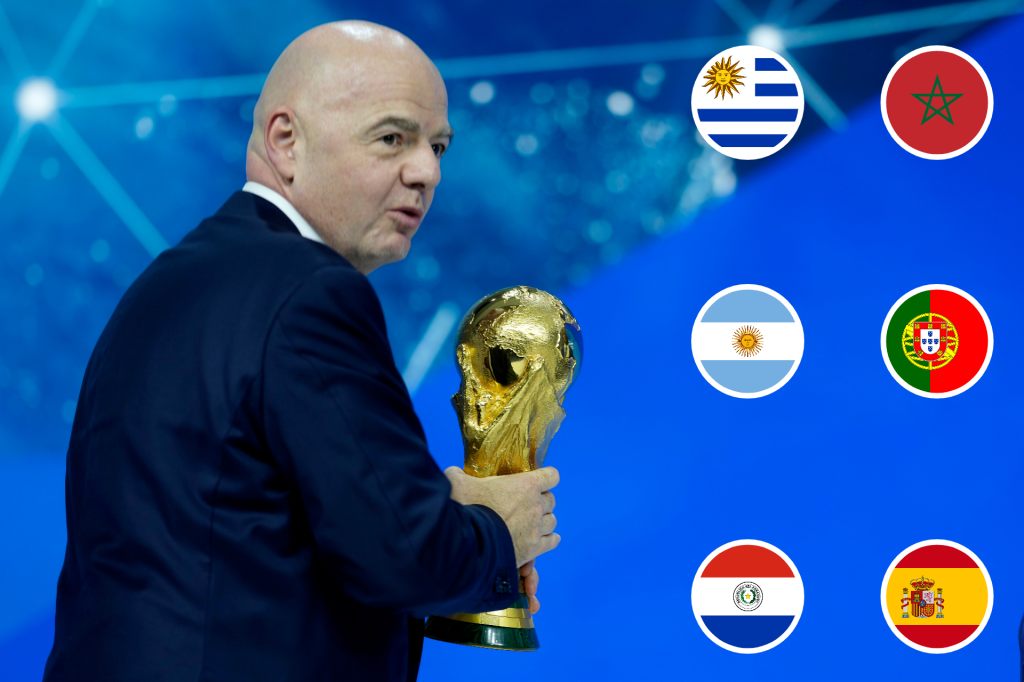 Fifa lässt WM 2030 auf drei Kontinenten spielen
