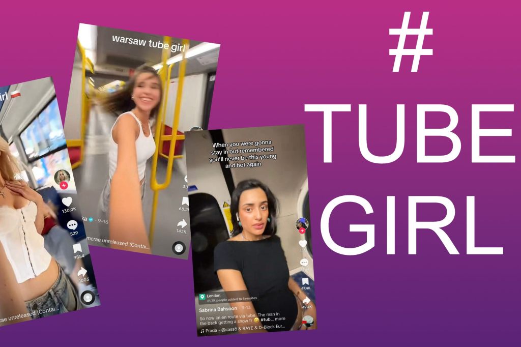 Das ist er, der «Tube Girl»-Trend