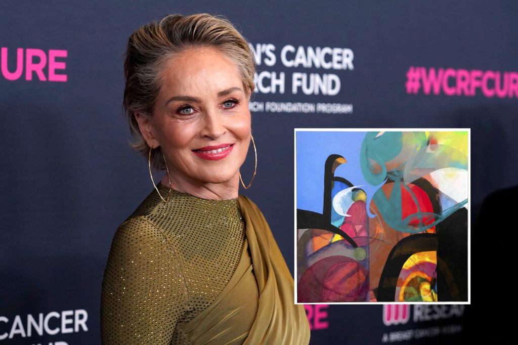 Sharon Stone ist jetzt auch Kunstmalerin