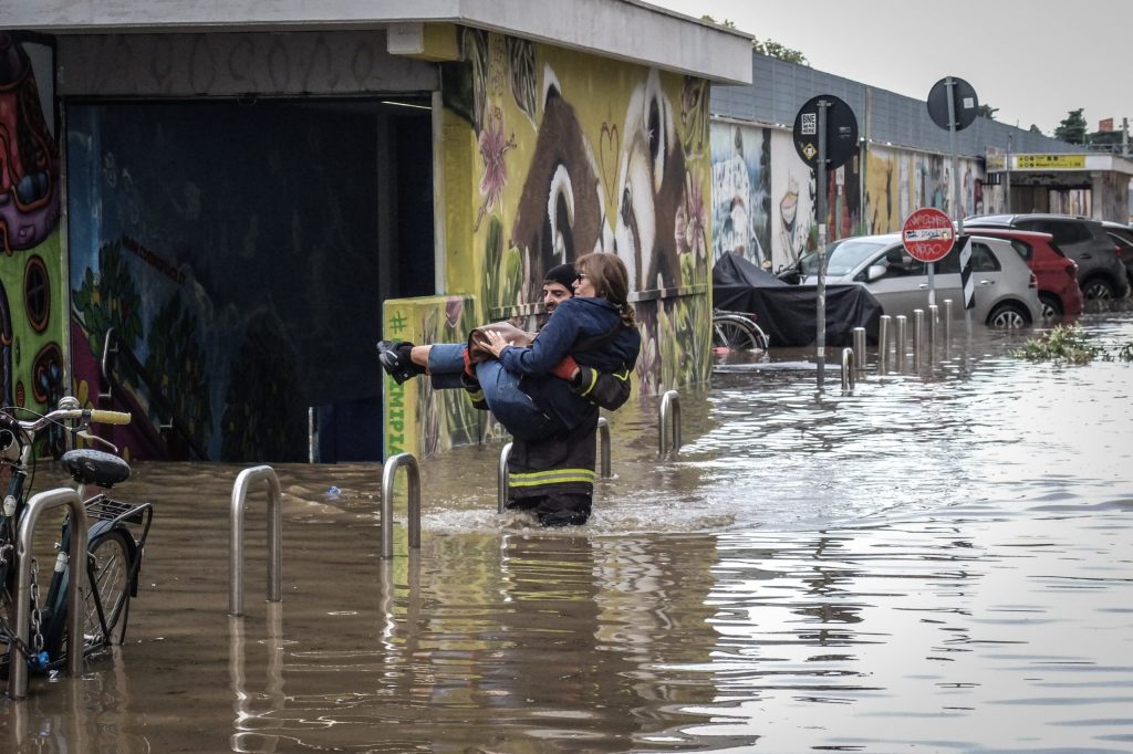 Grosse Überschwemmungen nach Unwettern in Norditalien