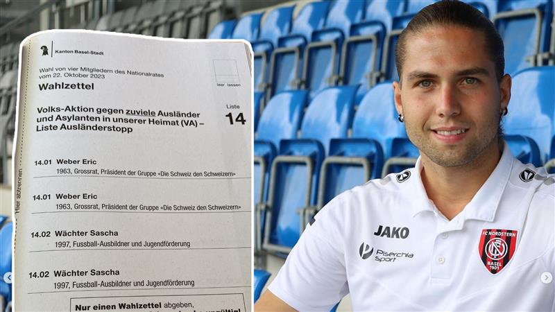 Juniorentrainer des FC Nordstern auf Liste von rechtsextremer Partei
