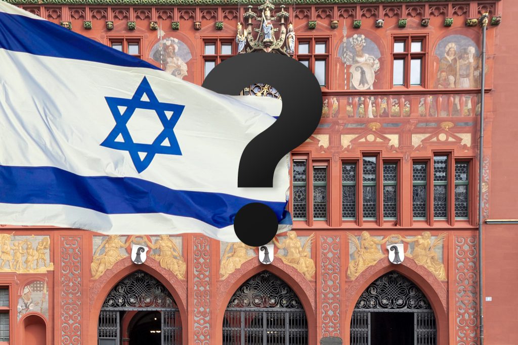 Wieso hängt am Rathaus keine Israel-Flagge?