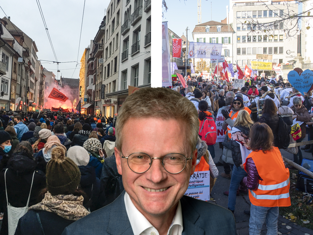 Ist es rechtlich überhaupt möglich, alle Demos zu verbieten?