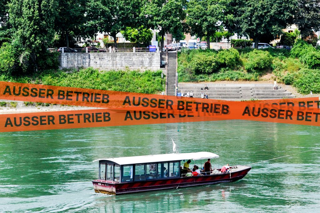 Ab nächster Woche ist die St. Alban-Fähre vorübergehend ausser Betrieb