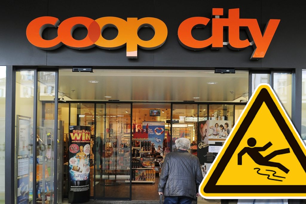 Im Coop City Pfauen tropfte es von der Decke