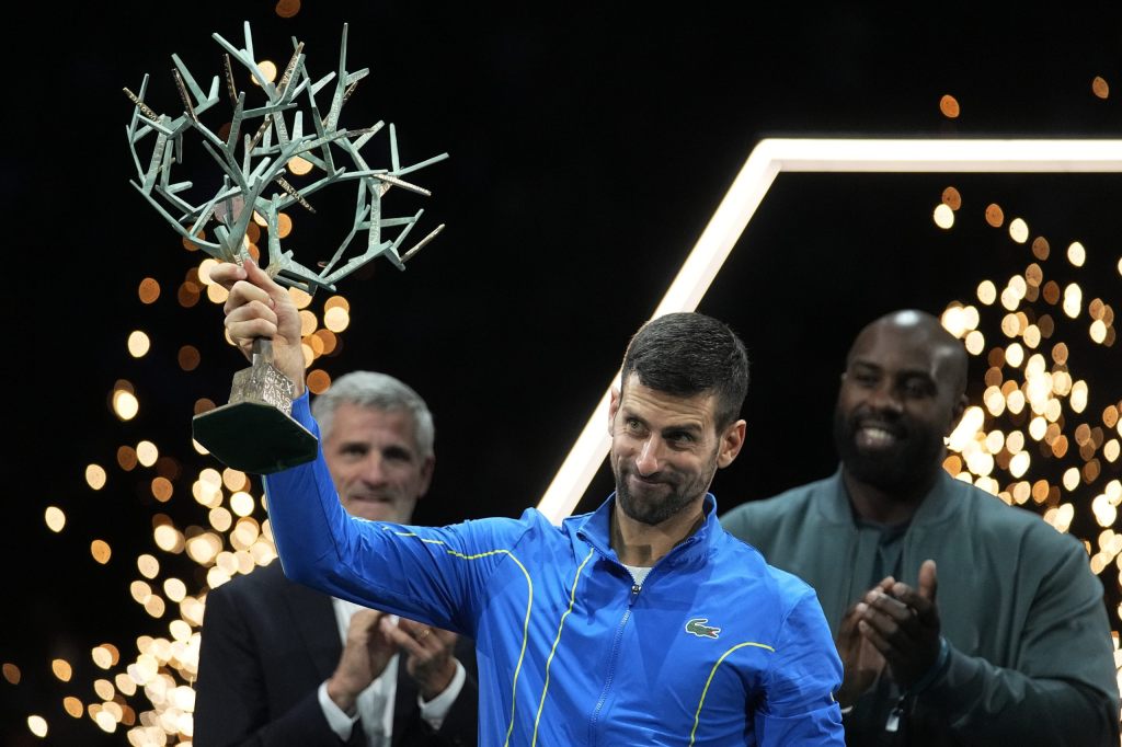Djokovic mit siebtem Titelgewinn in Paris-Bercy