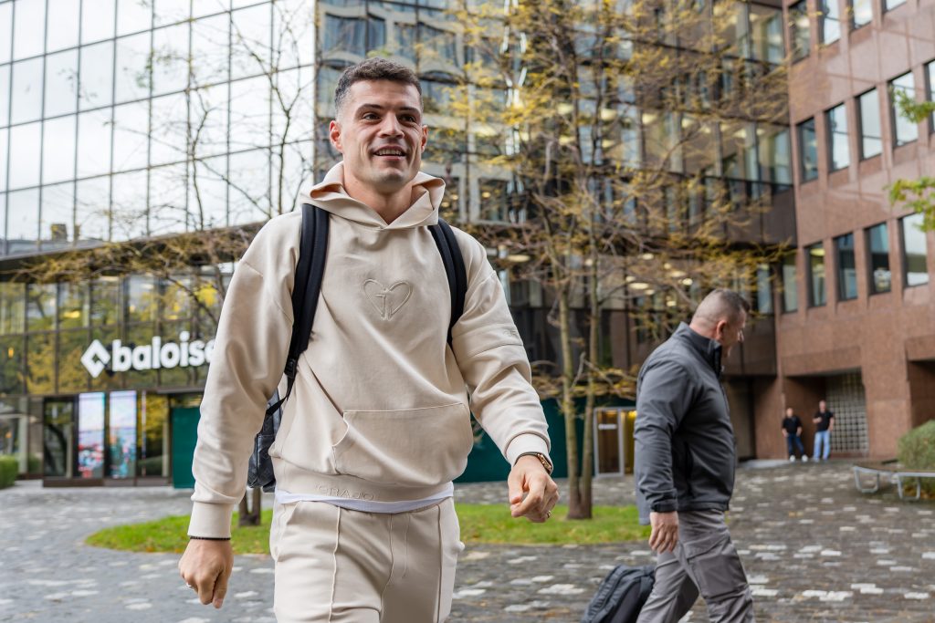 Granit Xhaka ist jetzt Schweizer Rekord-Internationaler