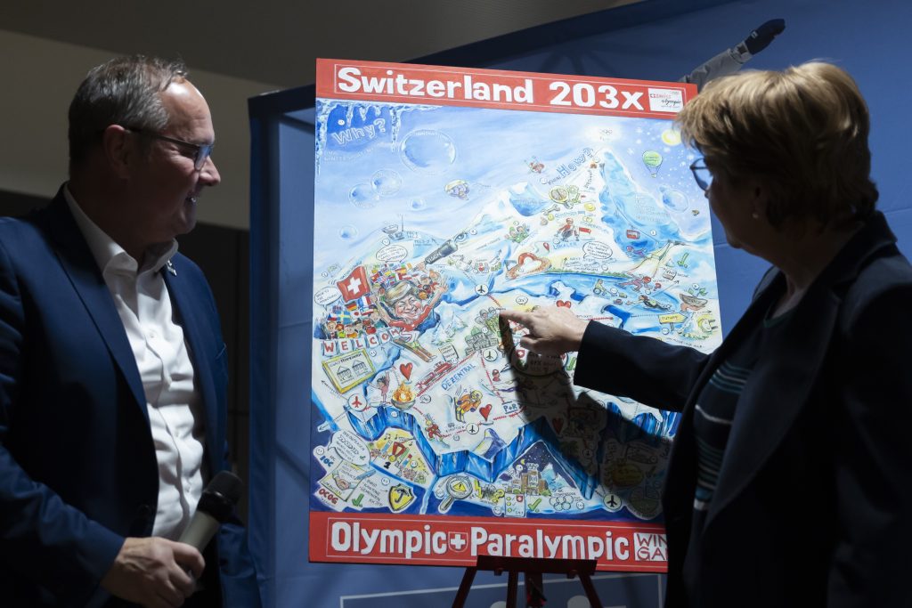 Pläne für Olympische Winterspiele in der Schweiz nehmen nächste Hürde