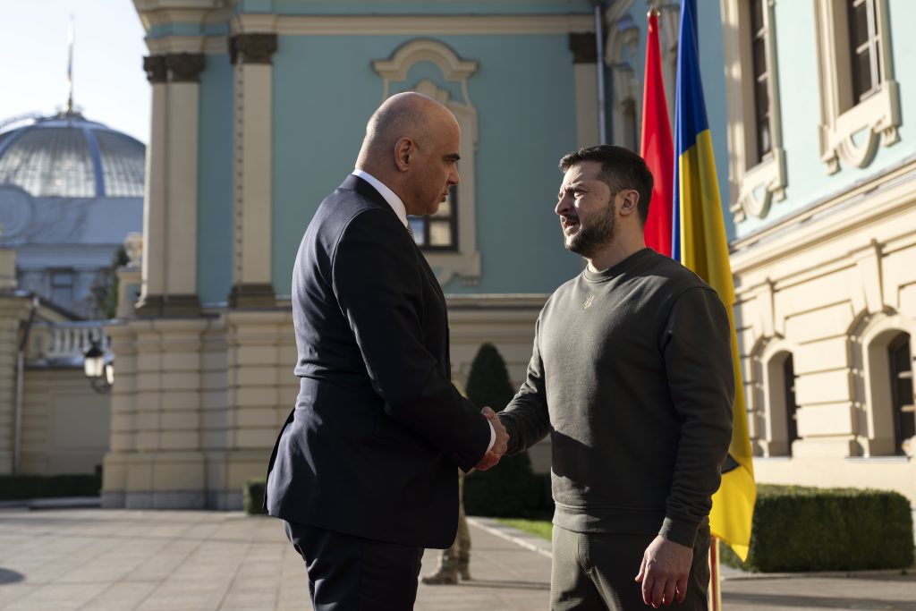 Starke Emotionen in Kiew für Berset beim Treffen mit Selenskyj