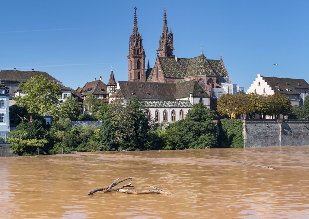 Oh mein Gott, ganz Basel steht unter Wasser!