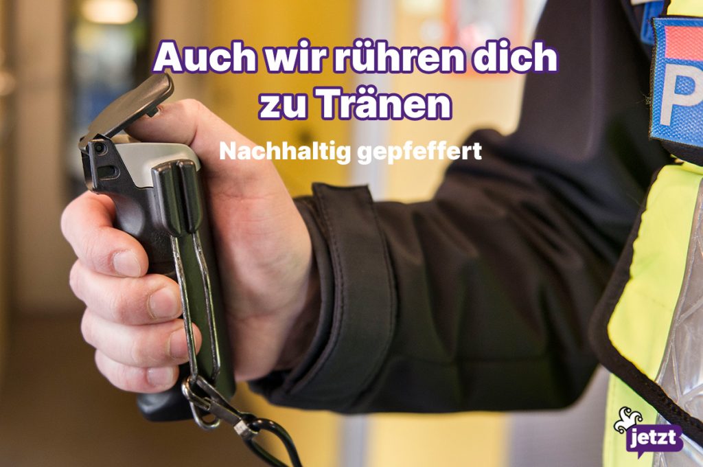 Diese Plakate schafften es nicht in die Polizei-Kampagne