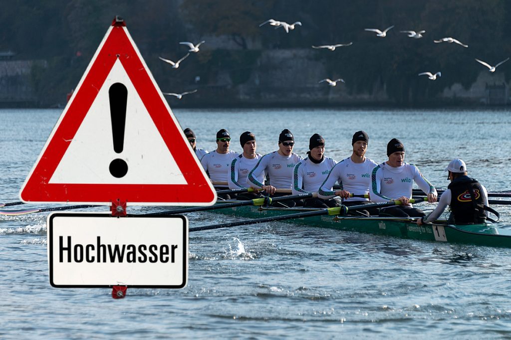 Basel Head ist wegen Hochwasser abgesagt