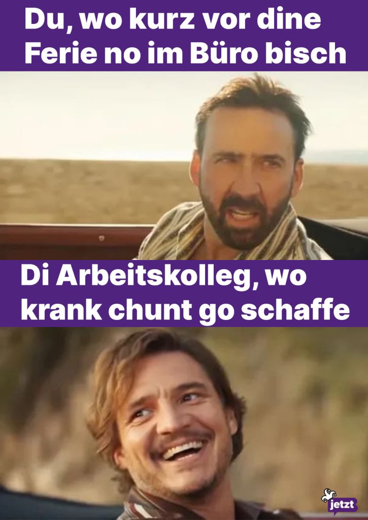 Warst du auch schon krank? Dann haben wir ein paar Memes für dich