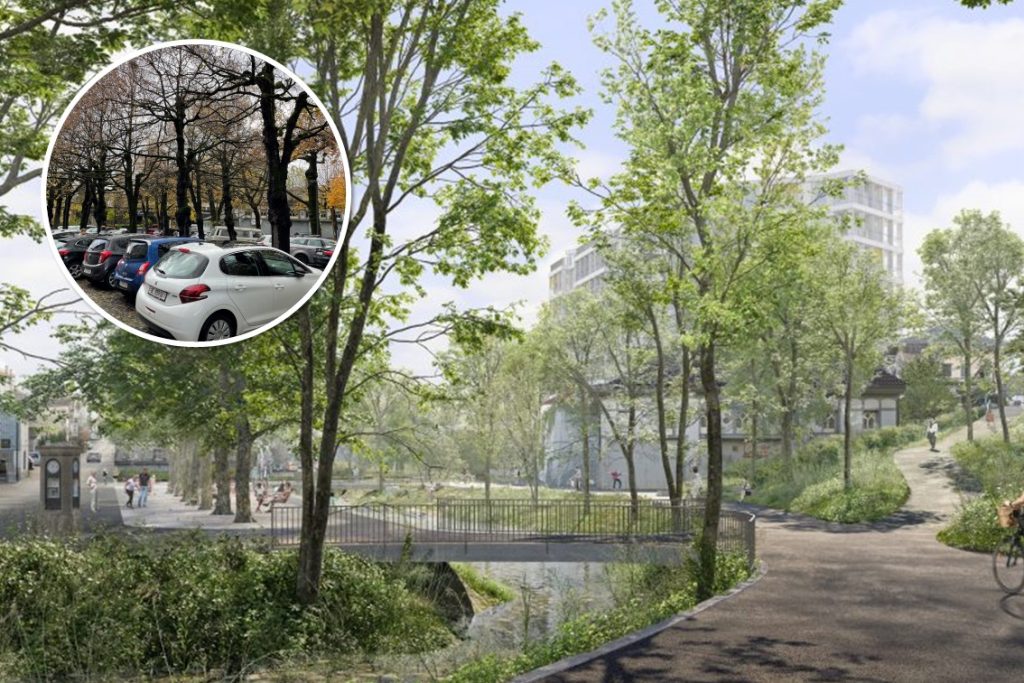 Liestal bleibt eine Baustelle &#8211; Allee Parkplatz wird neuer Begegnungsort