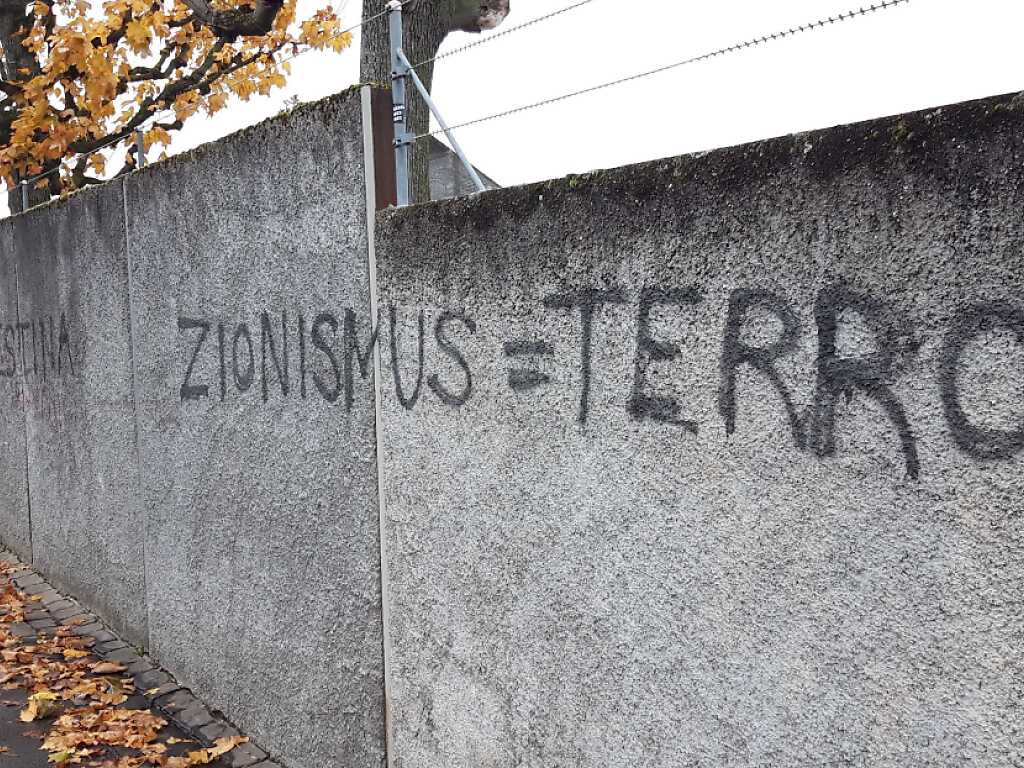 Jüdischer Friedhof wurde mit Parolen beschmiert
