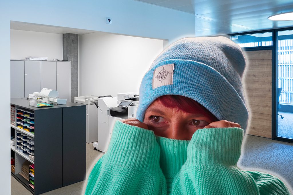 Kantonsangestellte können aufatmen: 2 Grad wärmer im Büro