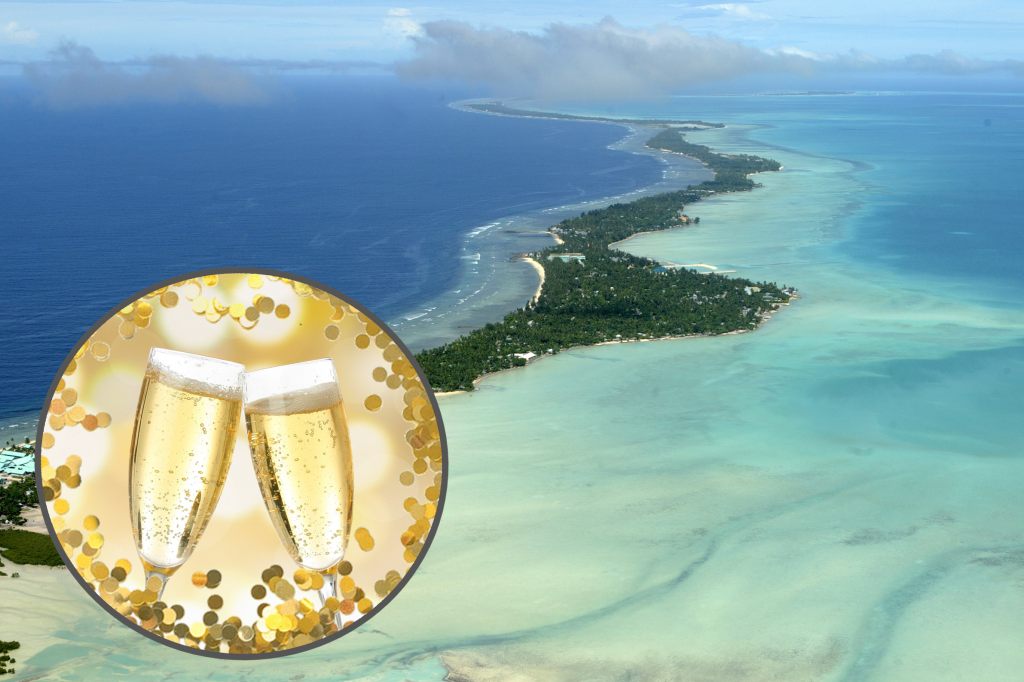 In Kiribati hat 2024 schon begonnen
