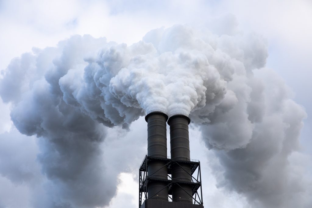 Kohlendioxid-Emissionen durch fossile Brennstoffe auf Höchststand