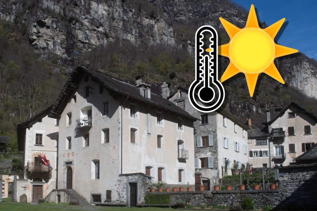 Rekord im Tessin: Temperatur steigt in Cevio an Heiligabend auf über 20 Grad