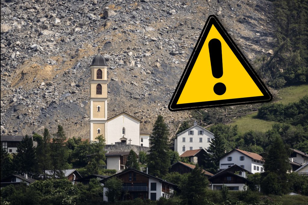 In Brienz bröckelt wieder der Berg