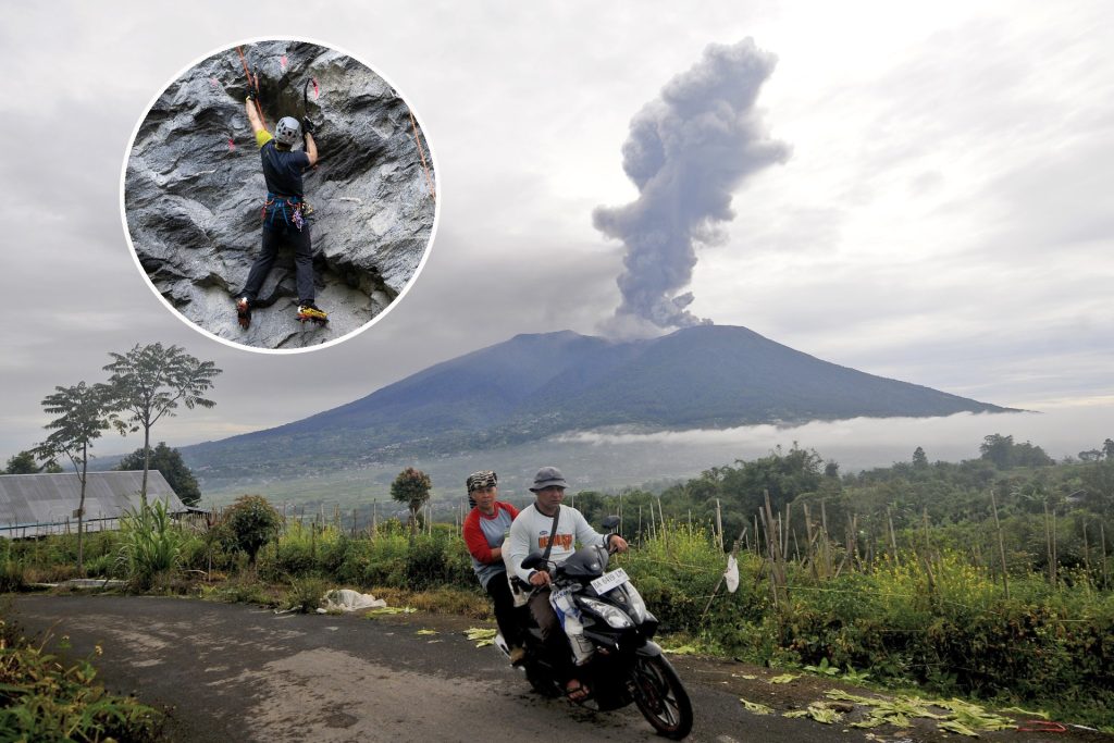 Elf Bergsteiger sterben bei Vulkanausbruch auf Sumatra