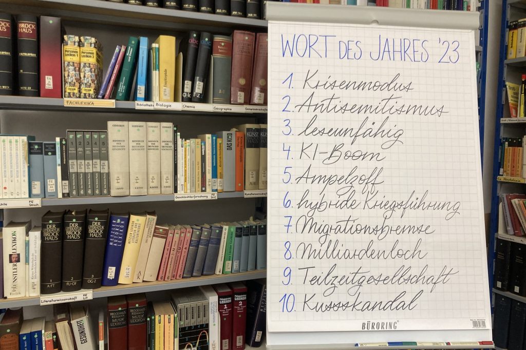 «Krisenmodus» Wort des Jahres 2023 in Deutschland