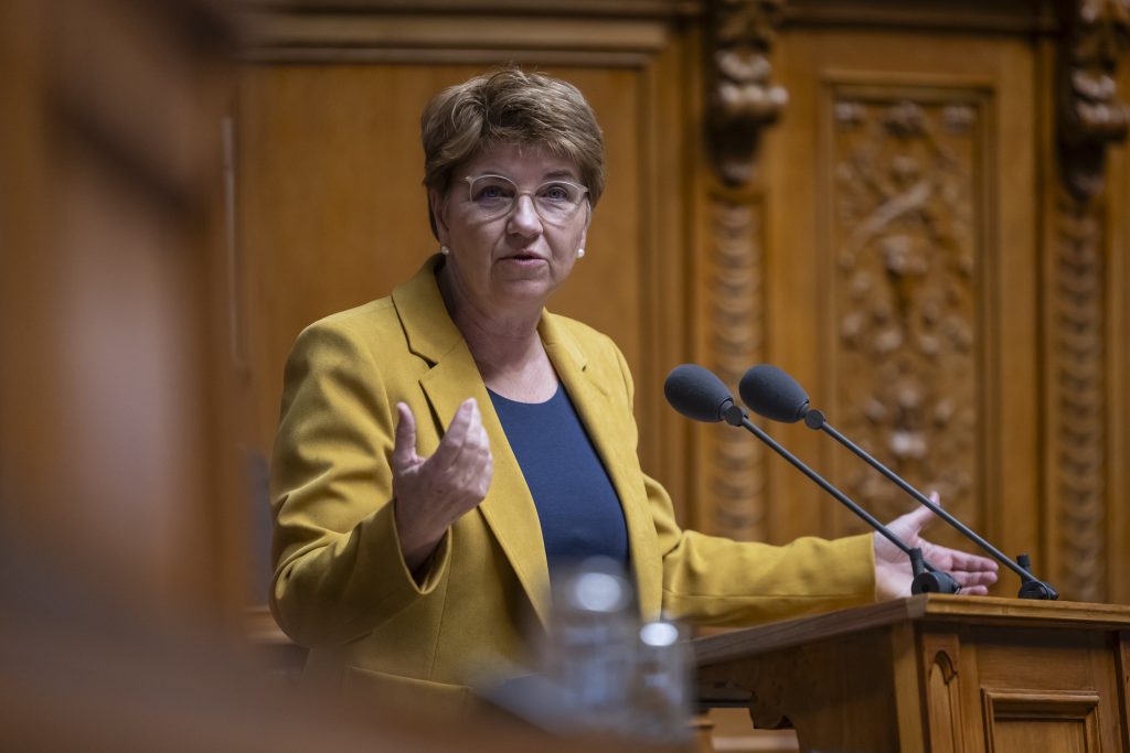 Viola Amherd ist Bundespräsidentin 2024