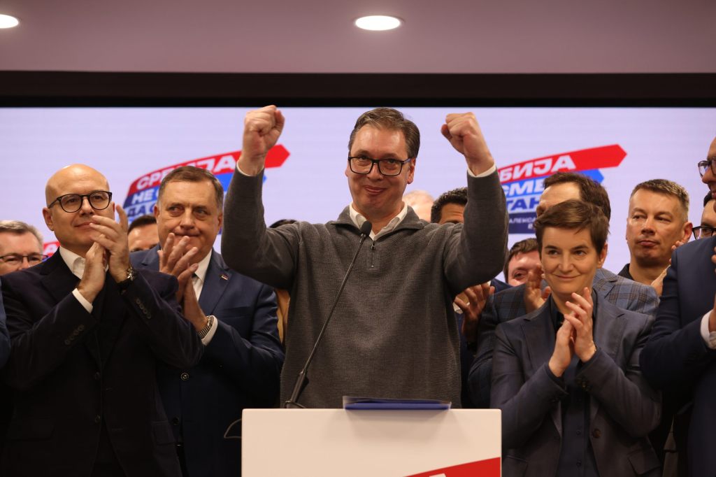Präsident Vucic gewinnt Parlamentswahl in Serbien deutlich