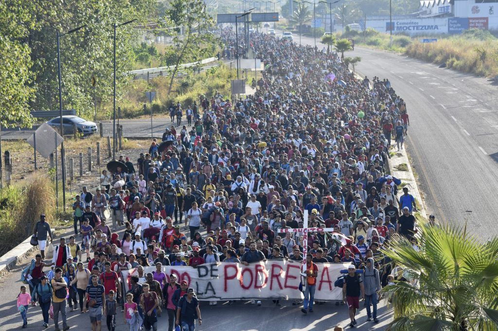 Tausende Migranten starten Karawane durch Mexiko Richtung USA