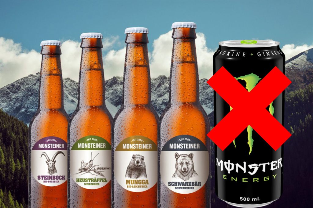Monster Energy verliert Prozess gegen Davoser Brauerei