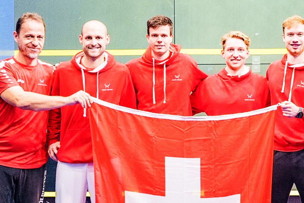 WM-Bronze für Schweizer Squash-Team