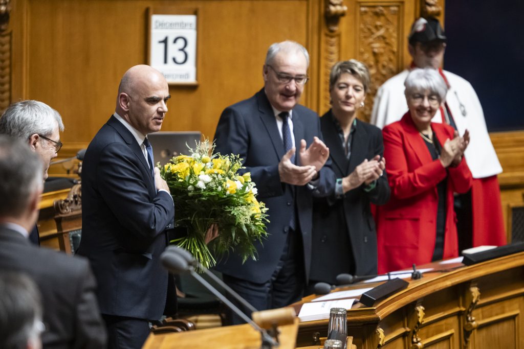 Berset verabschiedet sich und lobt die «Langsamkeit der Demokratie»