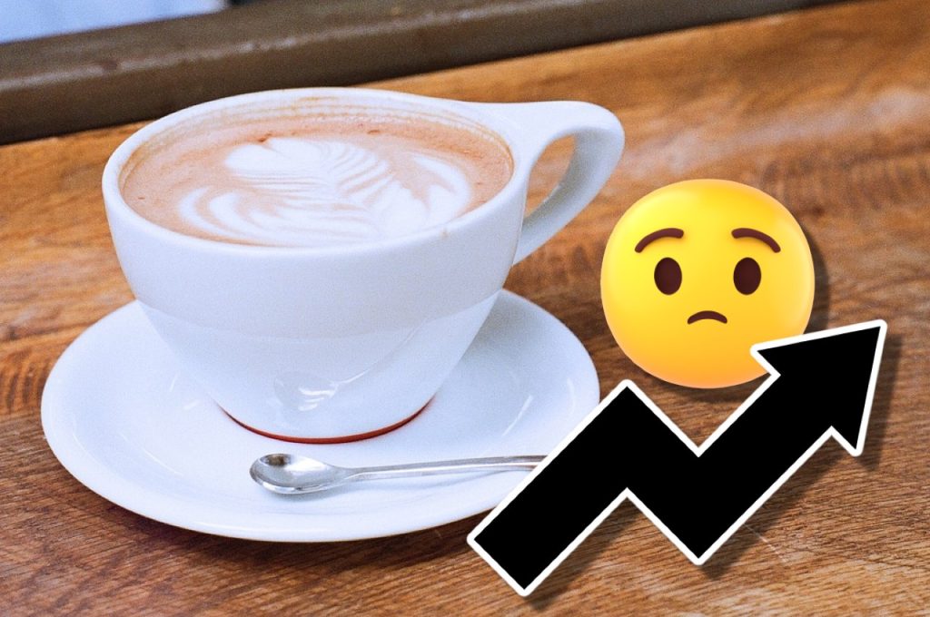 Nichts bleibt verschont: Preis für Café crème schiesst nach oben