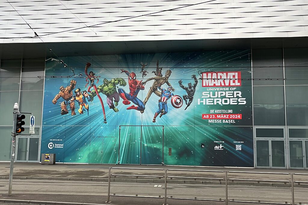 Die Marvel-Superhelden kommen nach Basel