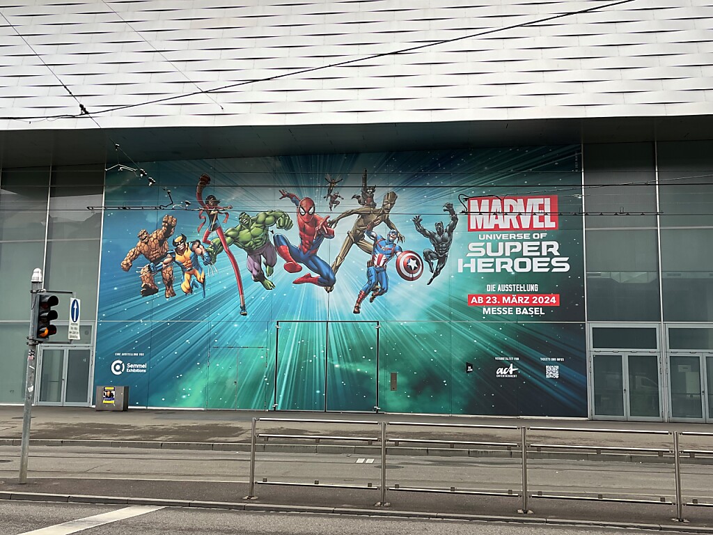 Die Marvel-Superhelden kommen nach Basel