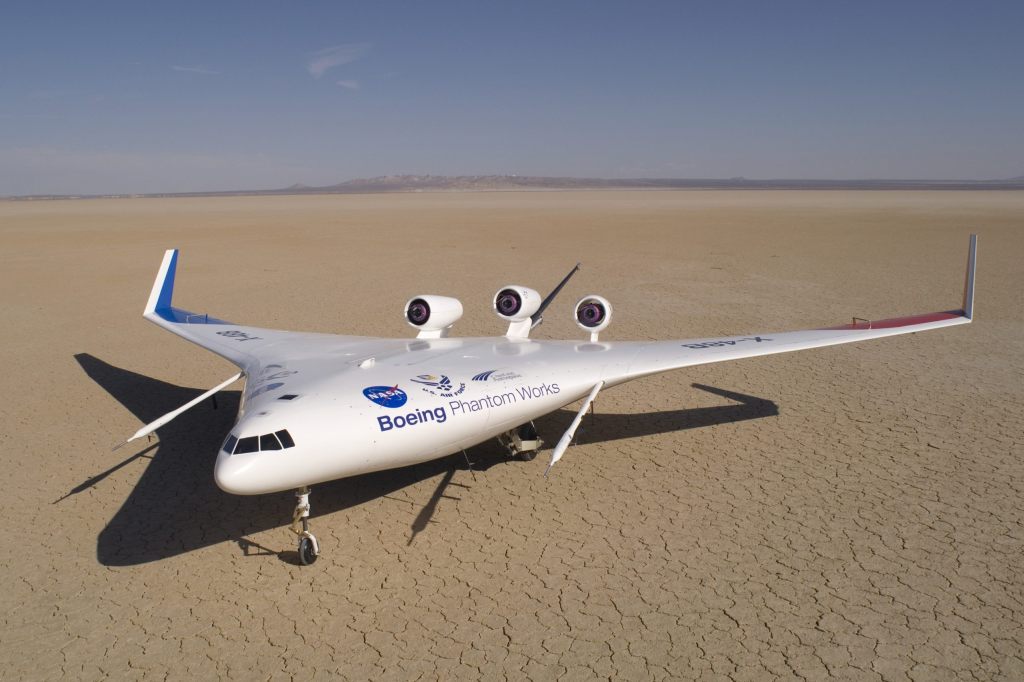 «Blended Wing Body» bringt weniger Fluglärm