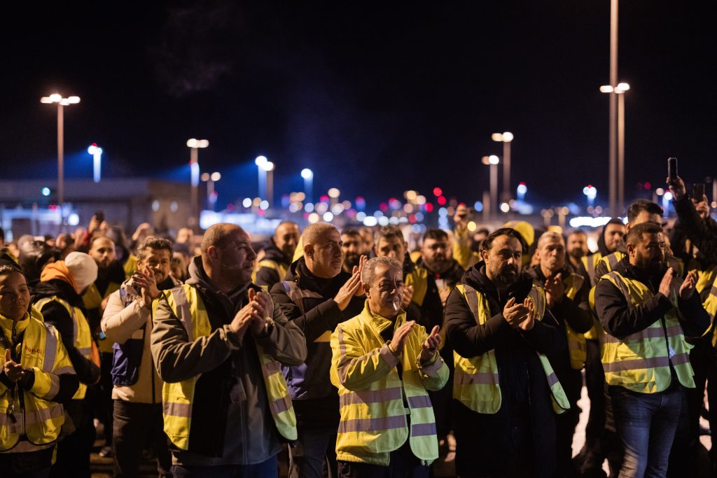 Deutscher Flughafen-Warnstreik hat begonnen