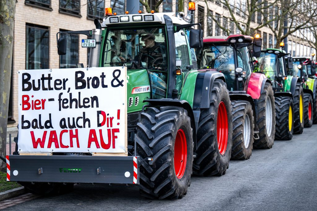 Deutsche Bauern und Behörden ziehen zunächst positive Bilanz