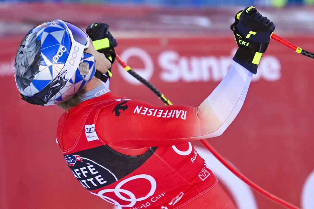 Marco Odermatt triumphiert auch in der zweiten Lauberhorn-Abfahrt